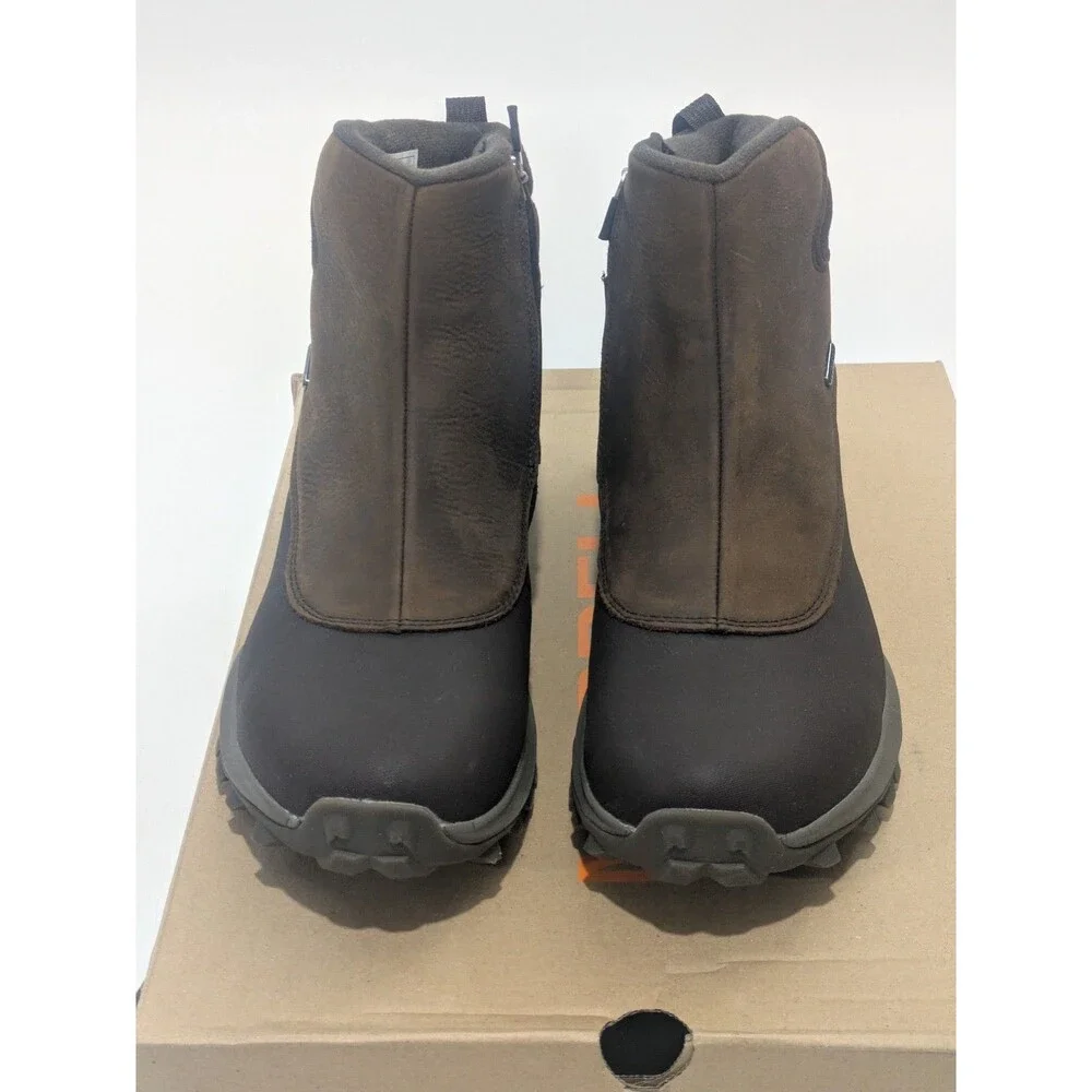 Merrell Thermo Kiruna Mid Zip Waterproof Boots Clay Women’s 10 J035092 - Picture 3 of 9